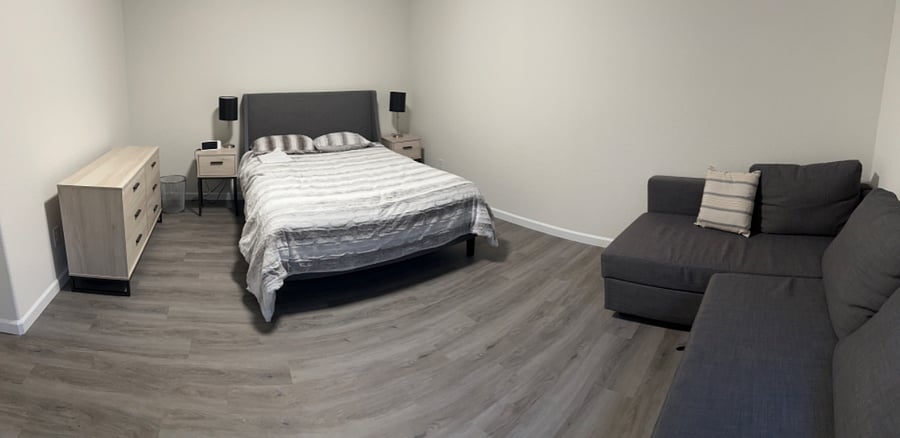 Basement bedroom 1