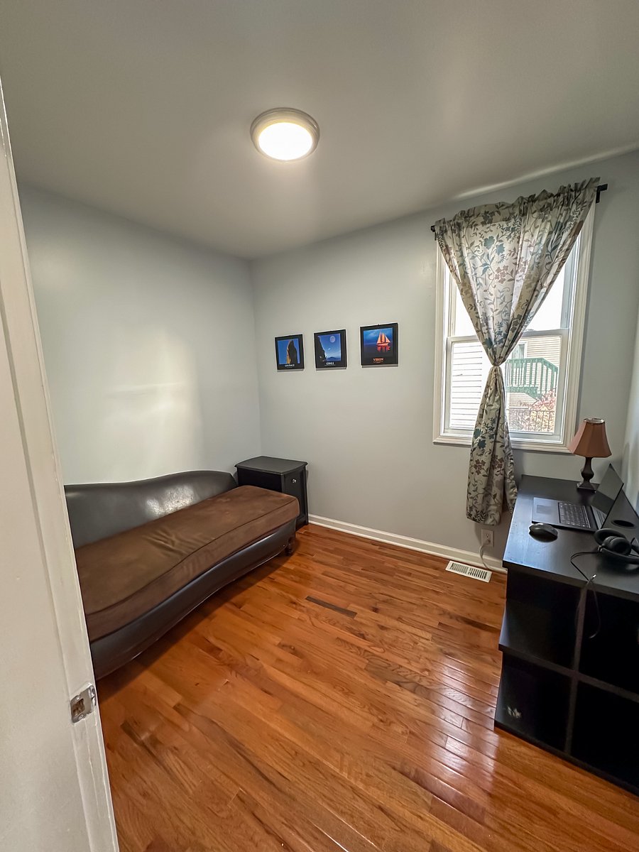 First floor office with futon