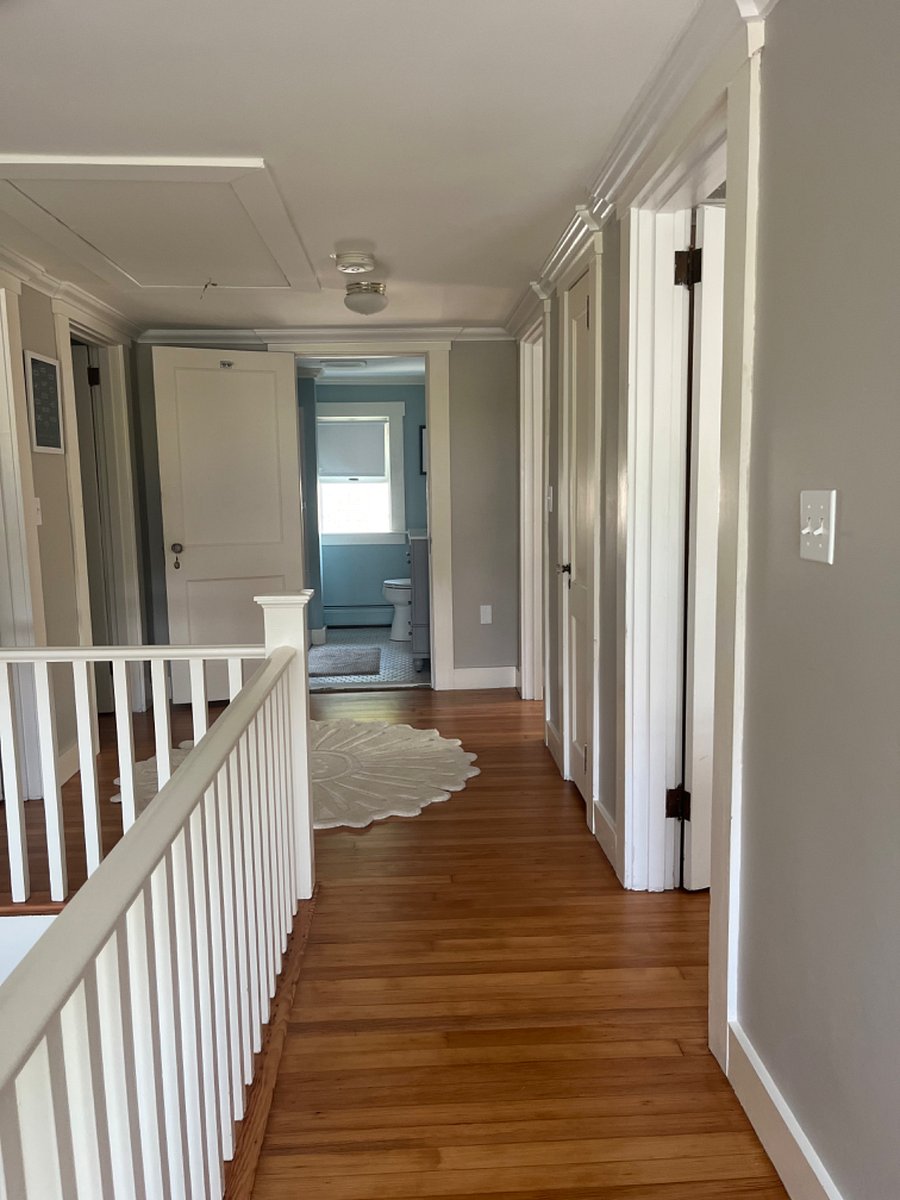 Upstairs hallway.