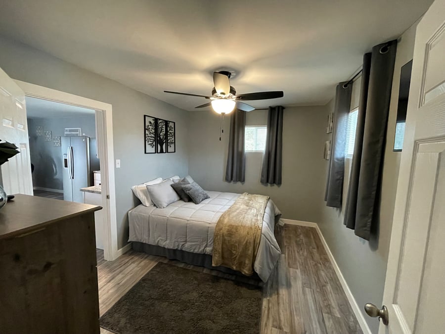 Unit #3 bedroom