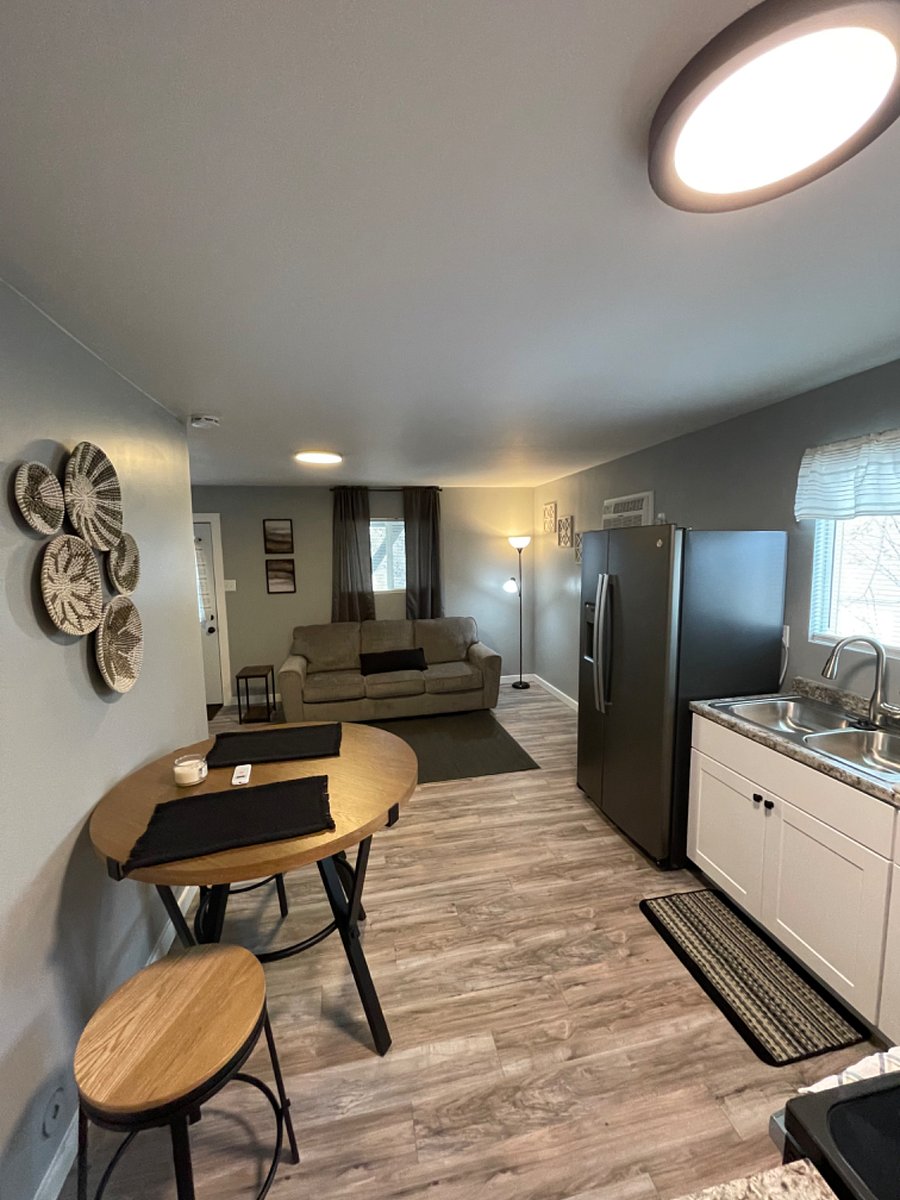 Unit #3 living room/kitchen