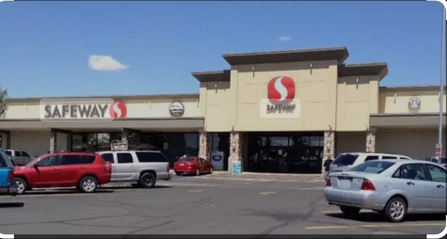 Safeway (for groceries) is less than one mile away from the apartment; also has a Starbucks inside.