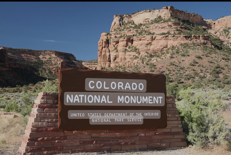 Colorado National Monument offers hiking trails and biking is just 7 miles west of apartment.