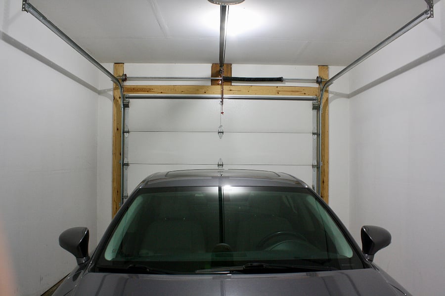 Private, attached garage
