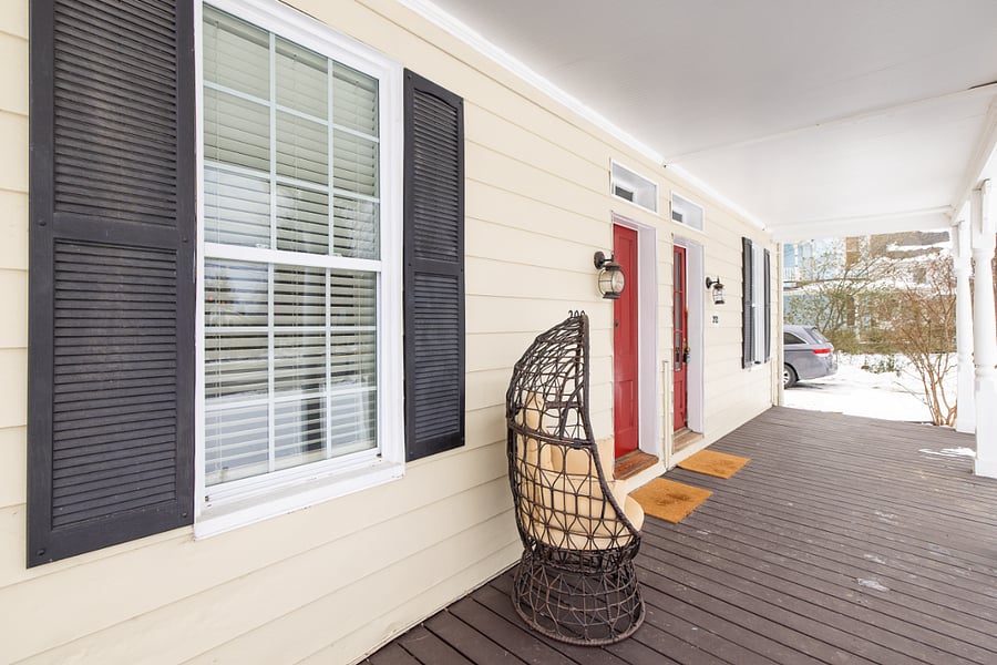 Front Porch with main entrance