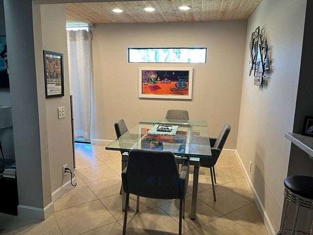 Dining area