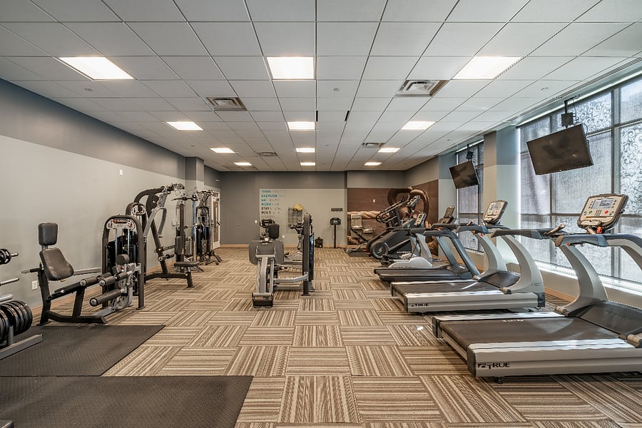 Gym is 24 hours