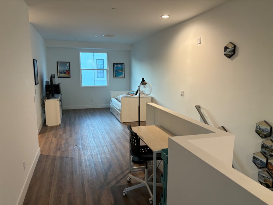 Upstairs den and desk area 
