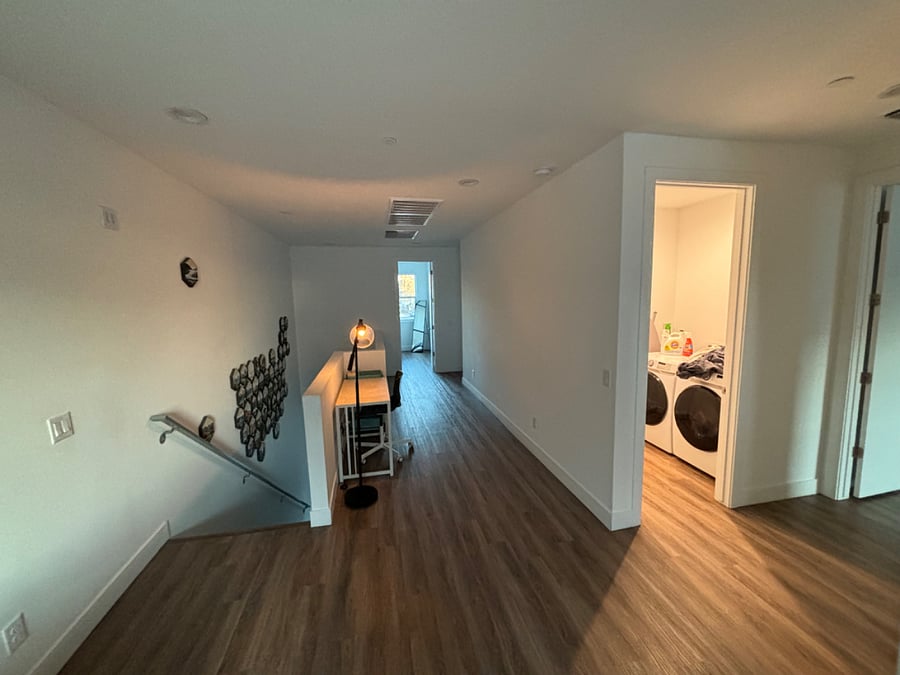 Full laundry with storage 
