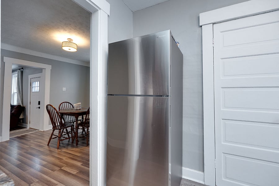 Full size refrigerator.
