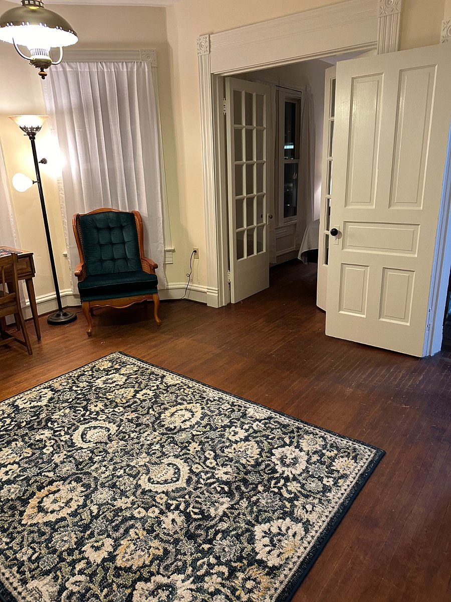Library/home office area. off of bedroom with desk and comfy reading chairs.
