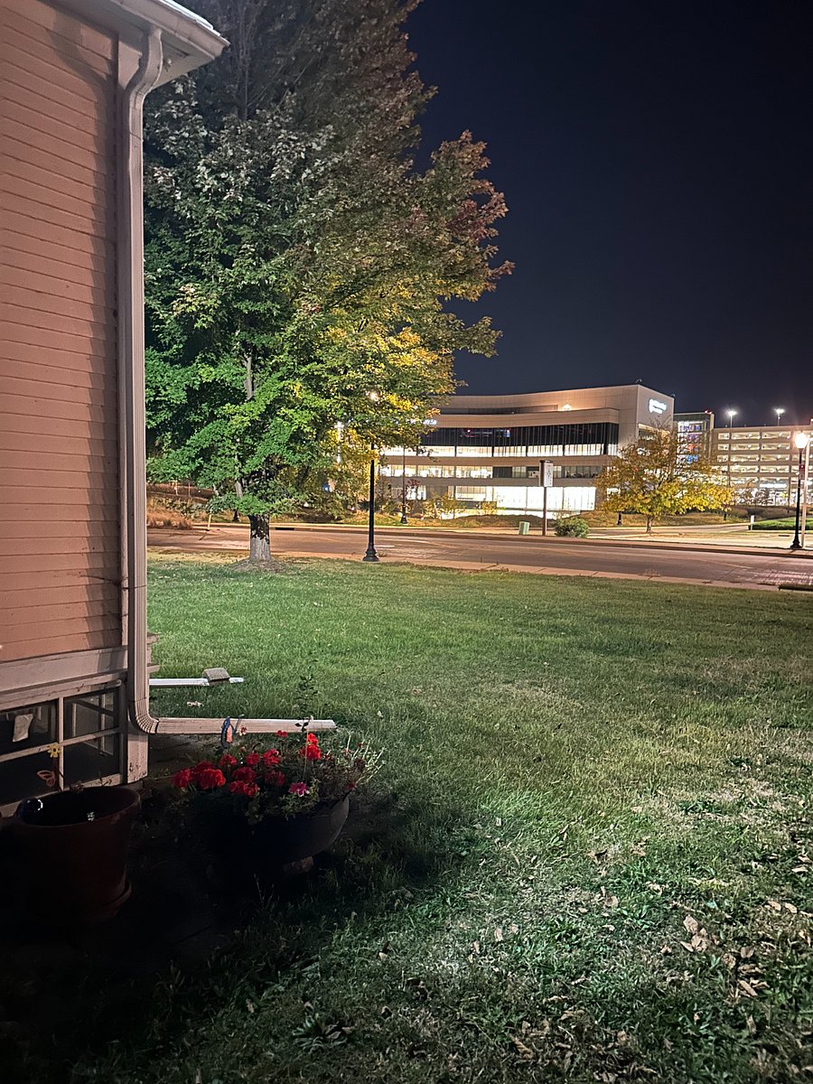 The edge of the OSF campus is right across the street starting with the cancer center pictured! Tenants avoid the price of parking by just walking across the street to work!