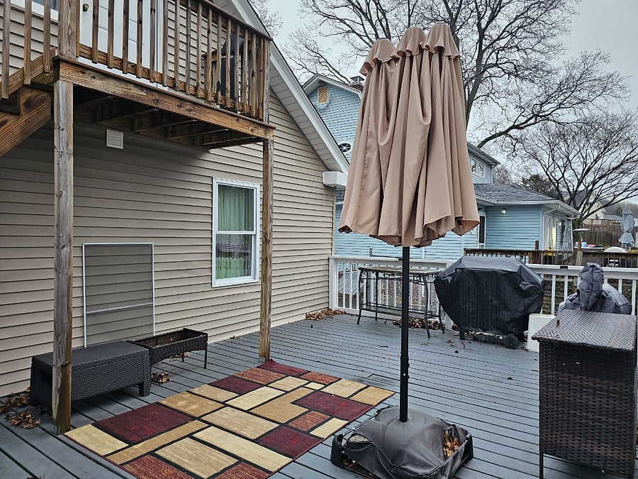 Back deck