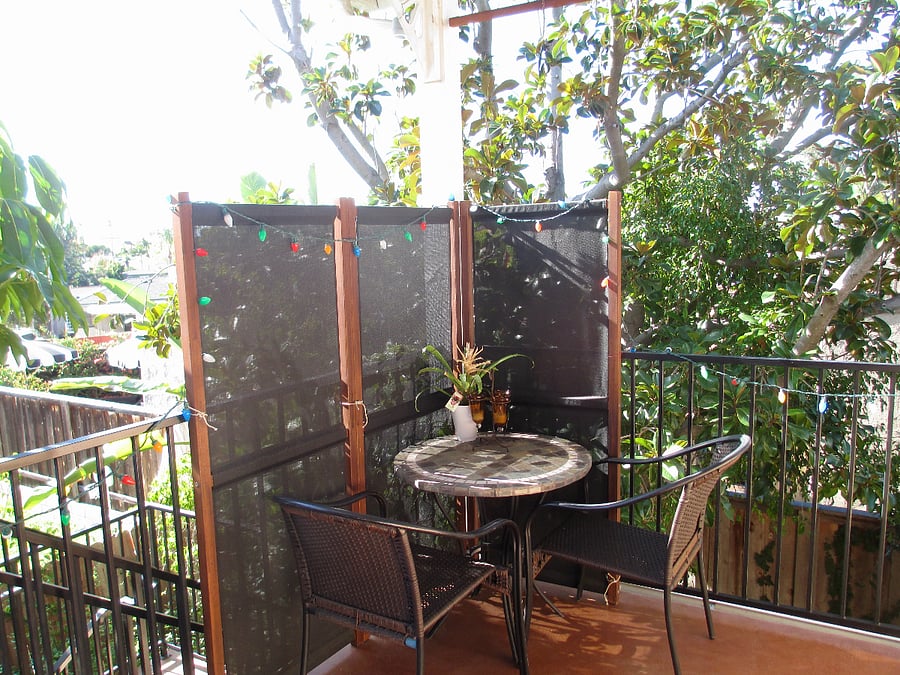 Your own private second story deck!