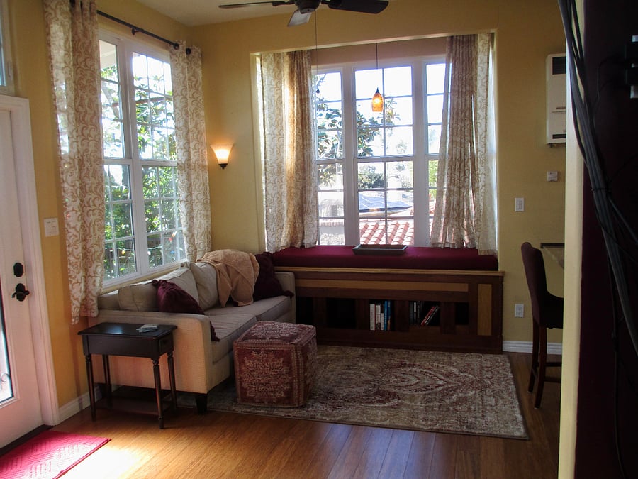 Lovely living room area.  