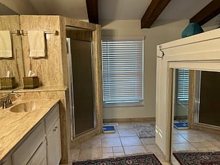 Private Bath with Shower