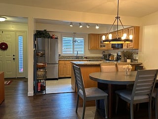 Shared Dining Room/Kitchen