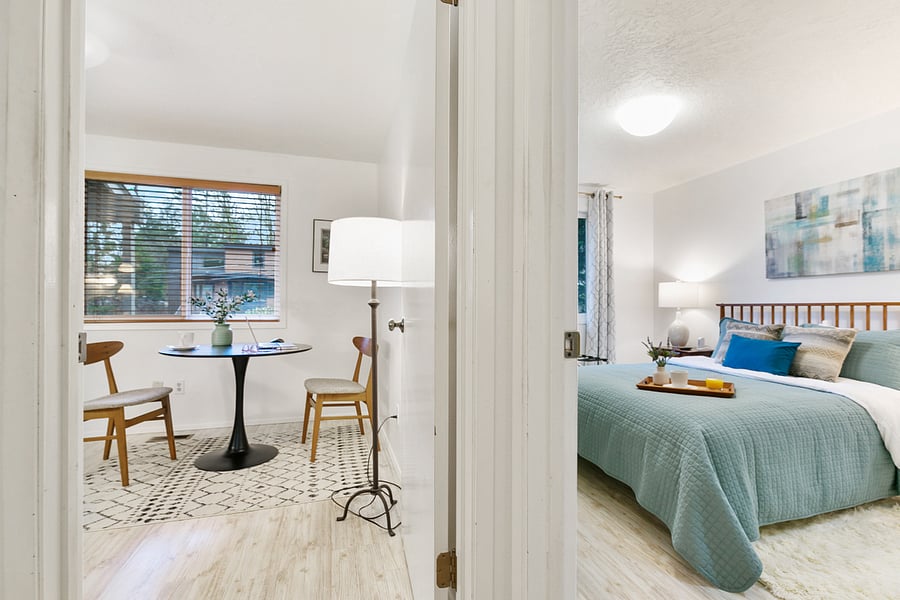 Two private light-filled rooms, with everything you need to be comfortable!