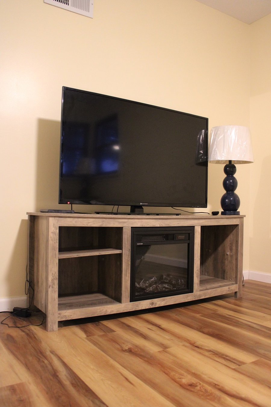 Master bedroom 50" inch TV