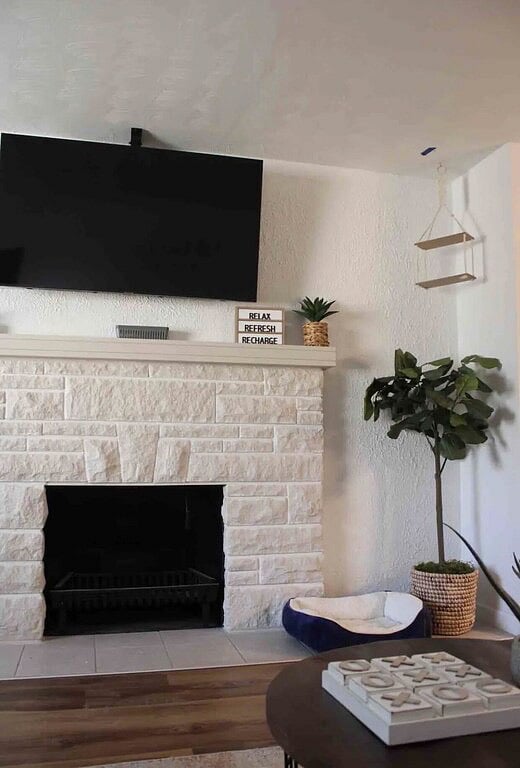 Living room w/55' inch TV with Free DirecTV, Free Netflix, Dog bed