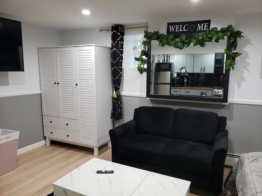Storage with Additional Seating area