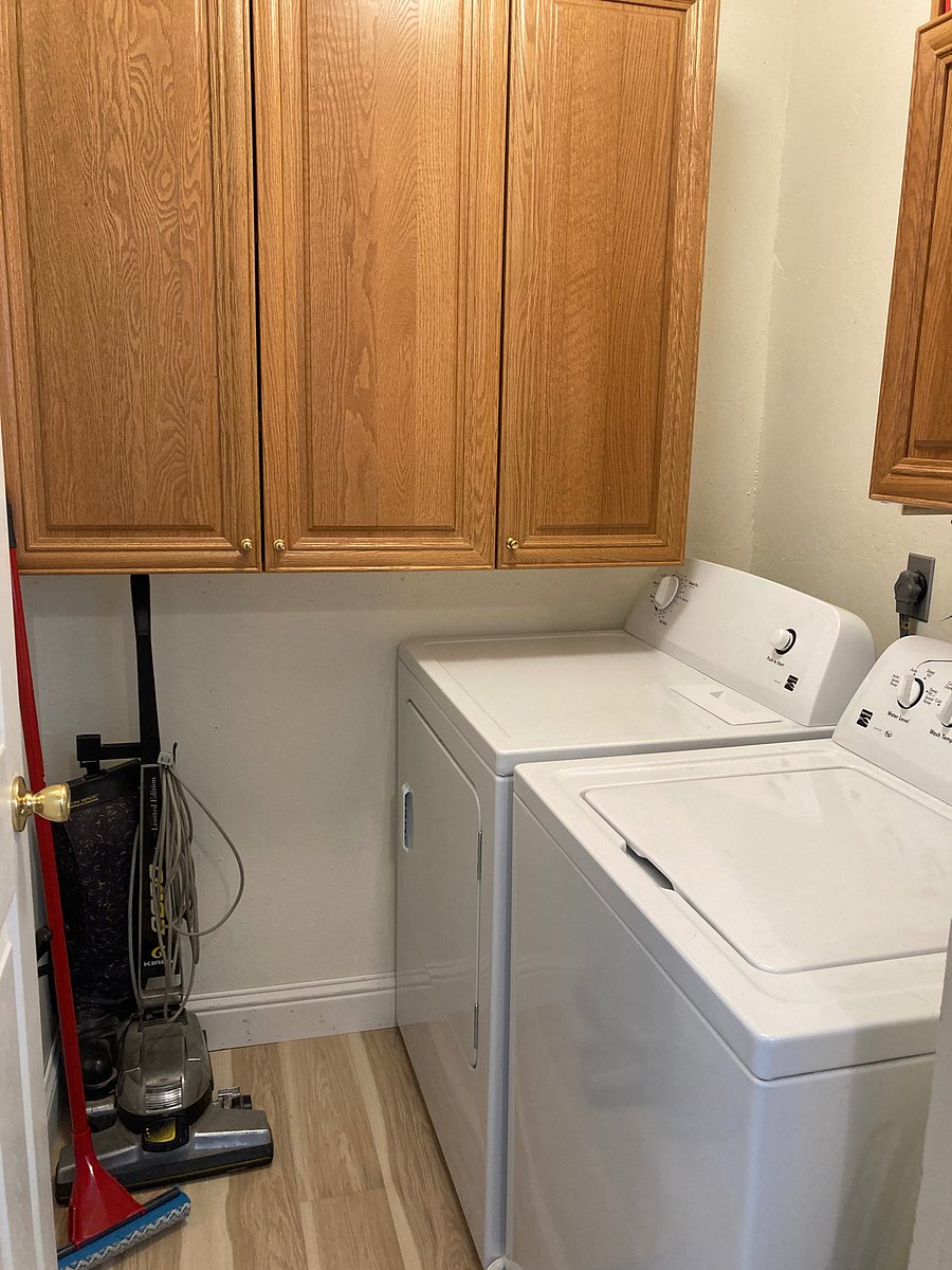 Full sized washer and dryer