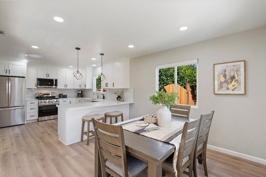 Dining Room and Kitchen 