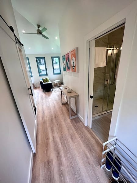 This is what you will see immediately upon opening the front door.
