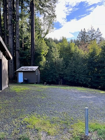 This is where you will park.