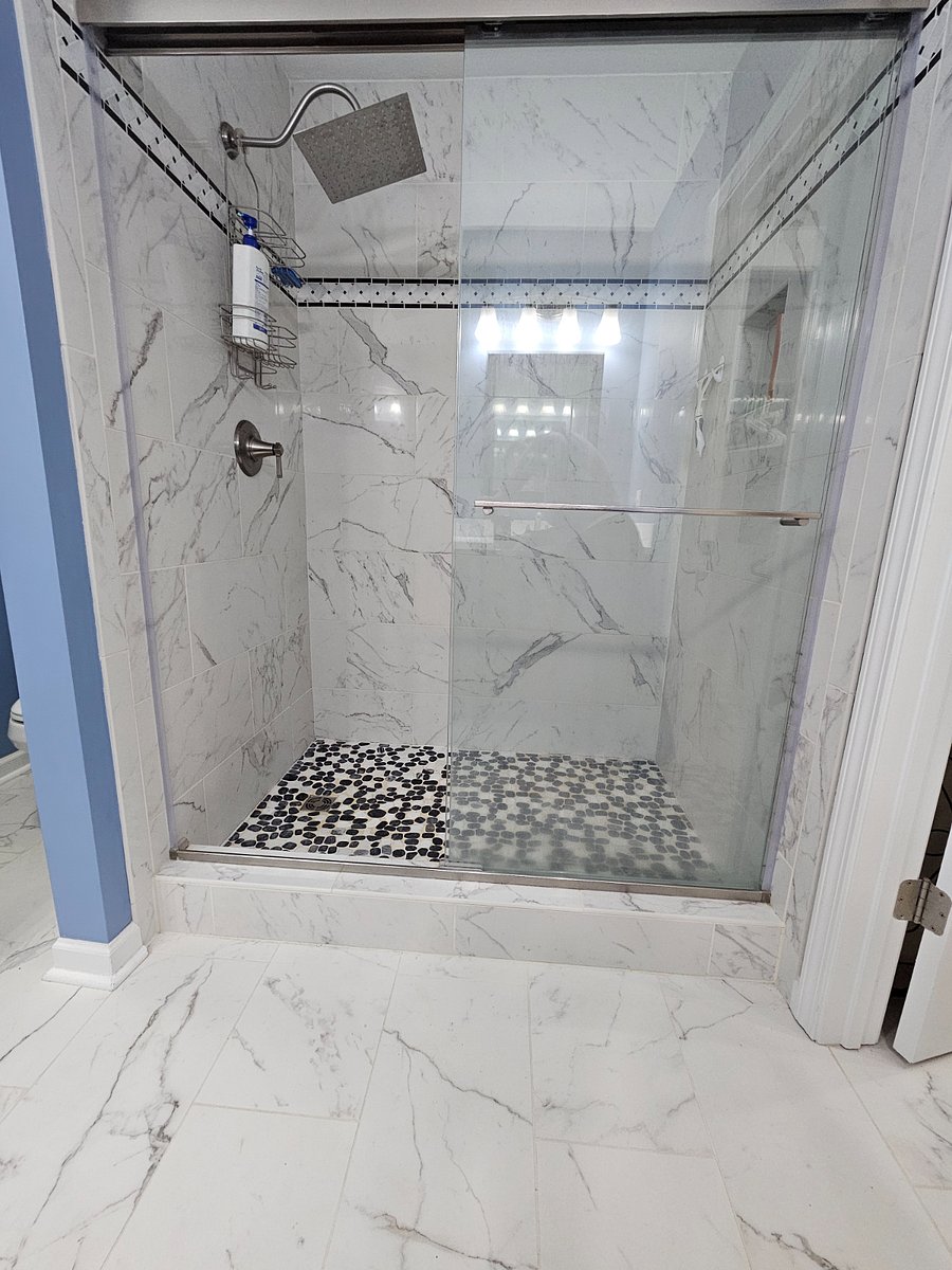 Primary bath walk in shower