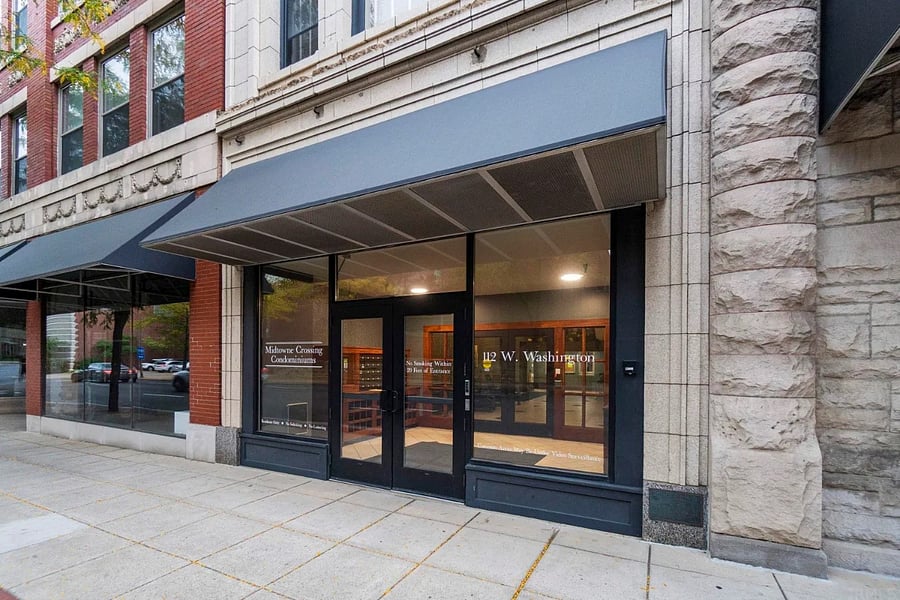 Secure Washington Blvd Entrance