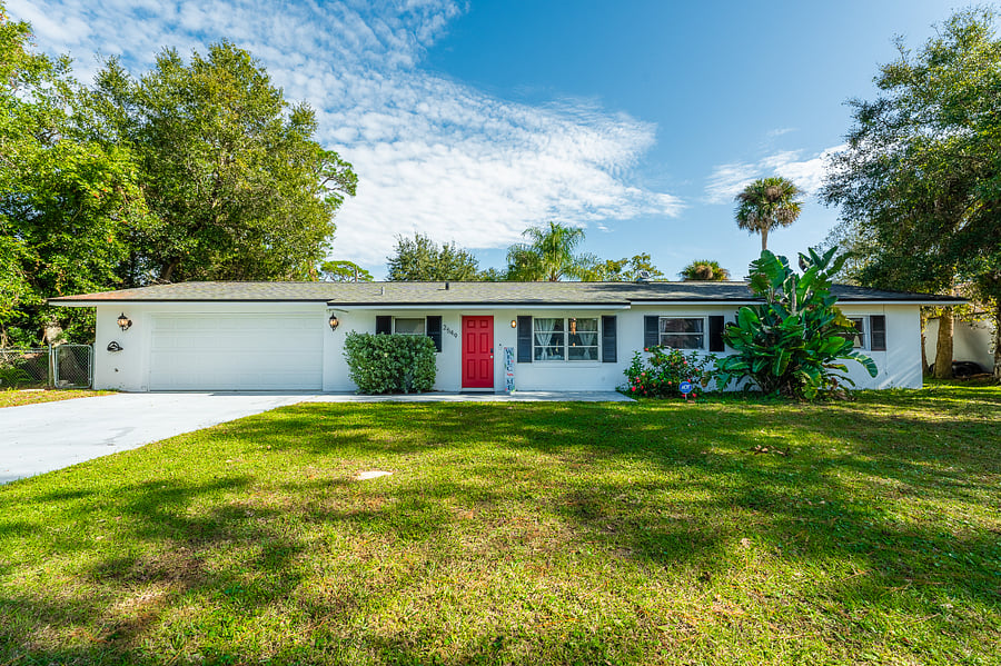 front of home