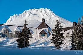 Timberline Lodge, snowboarding and skiing,1 hr 22 min (64.8 mi) away