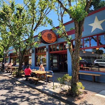 Double Mountain Brewpub located a few blocks away.
