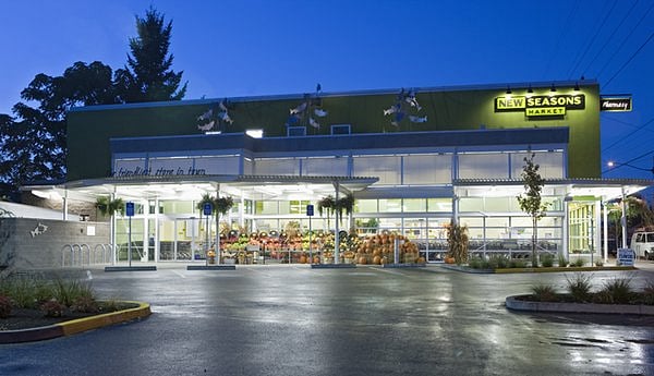 New Seasons Market is a natural food supermarket located 0.4 miles from the house.