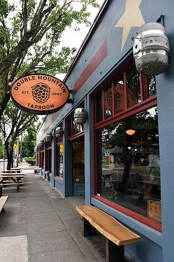 Double Mountain Brewery and Restaurant located within walking distance from the house.