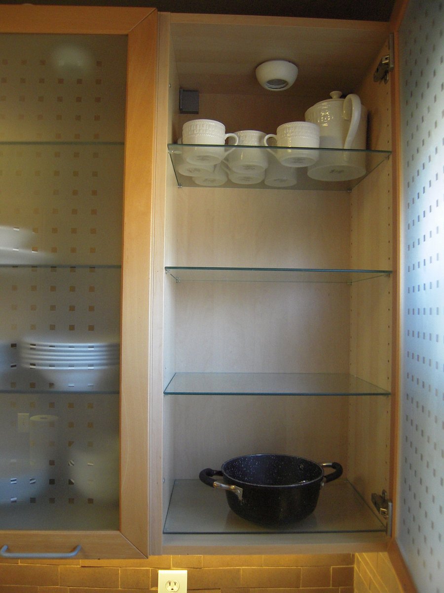 Plates and storage.