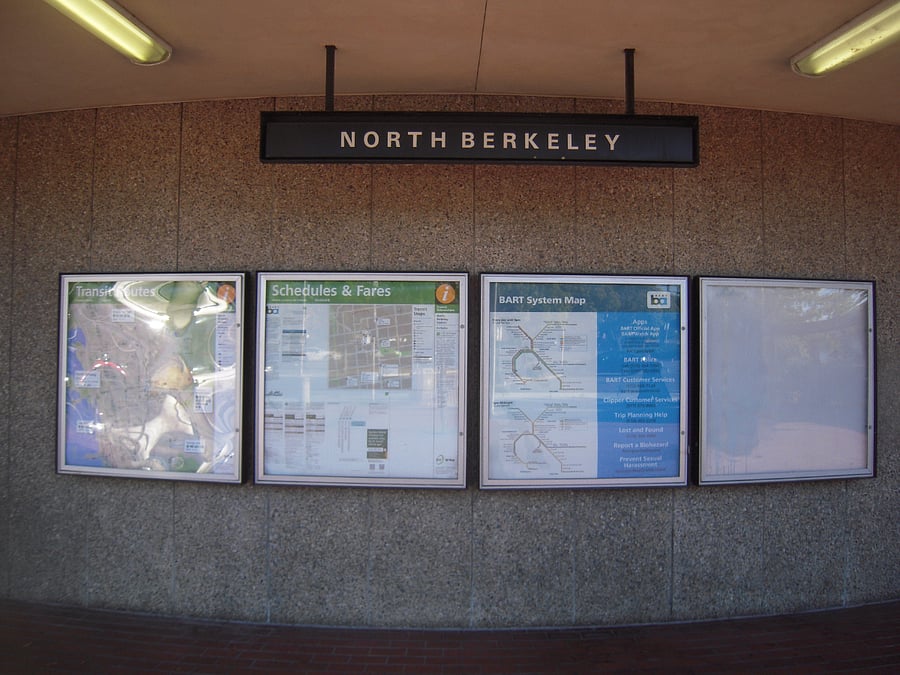 North Berkeley Bart station information.