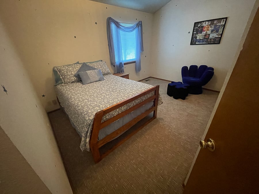 Bedroom #3, Full size bed