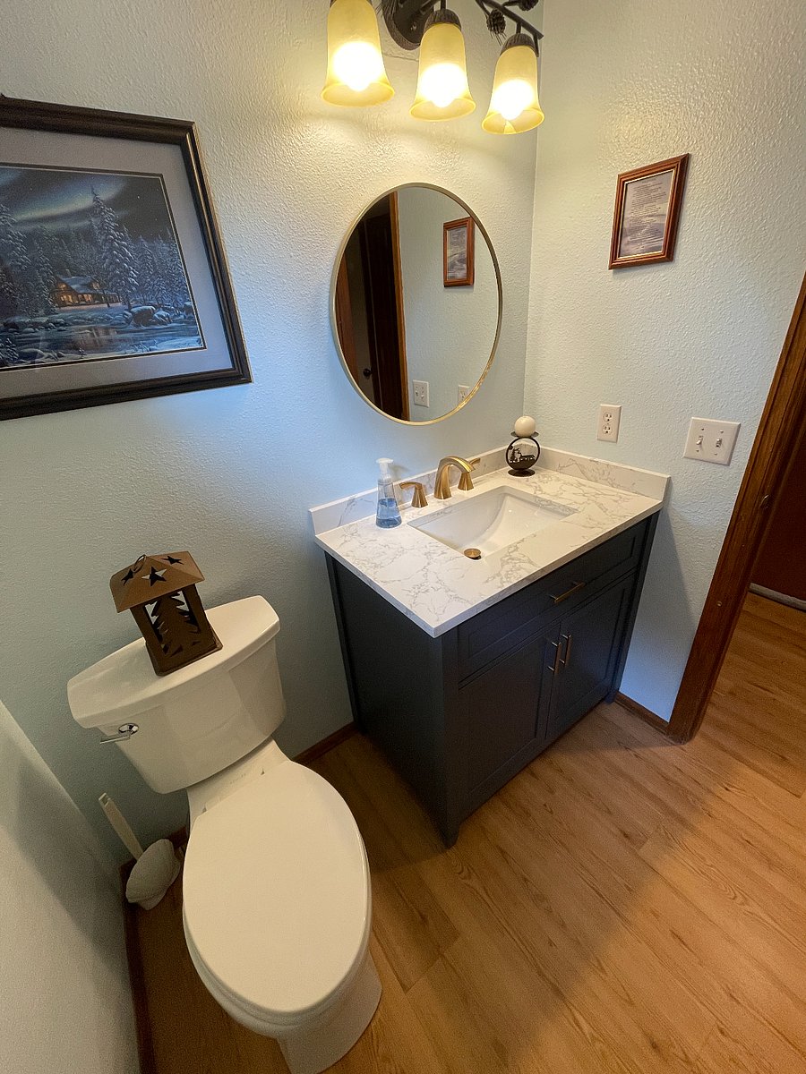 Main Floor - Powder Room (remodeled)