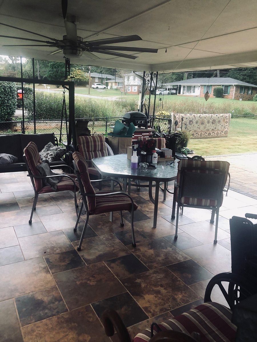 Your relaxing patio awaits!