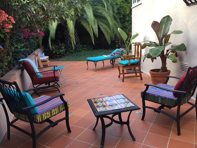Relaxing Mediterranean patio & deck