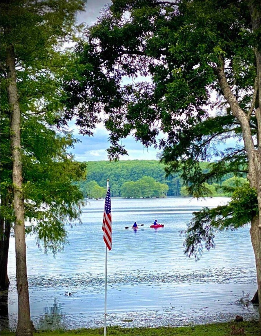 Two kayaks and canoe available with rental of cottage