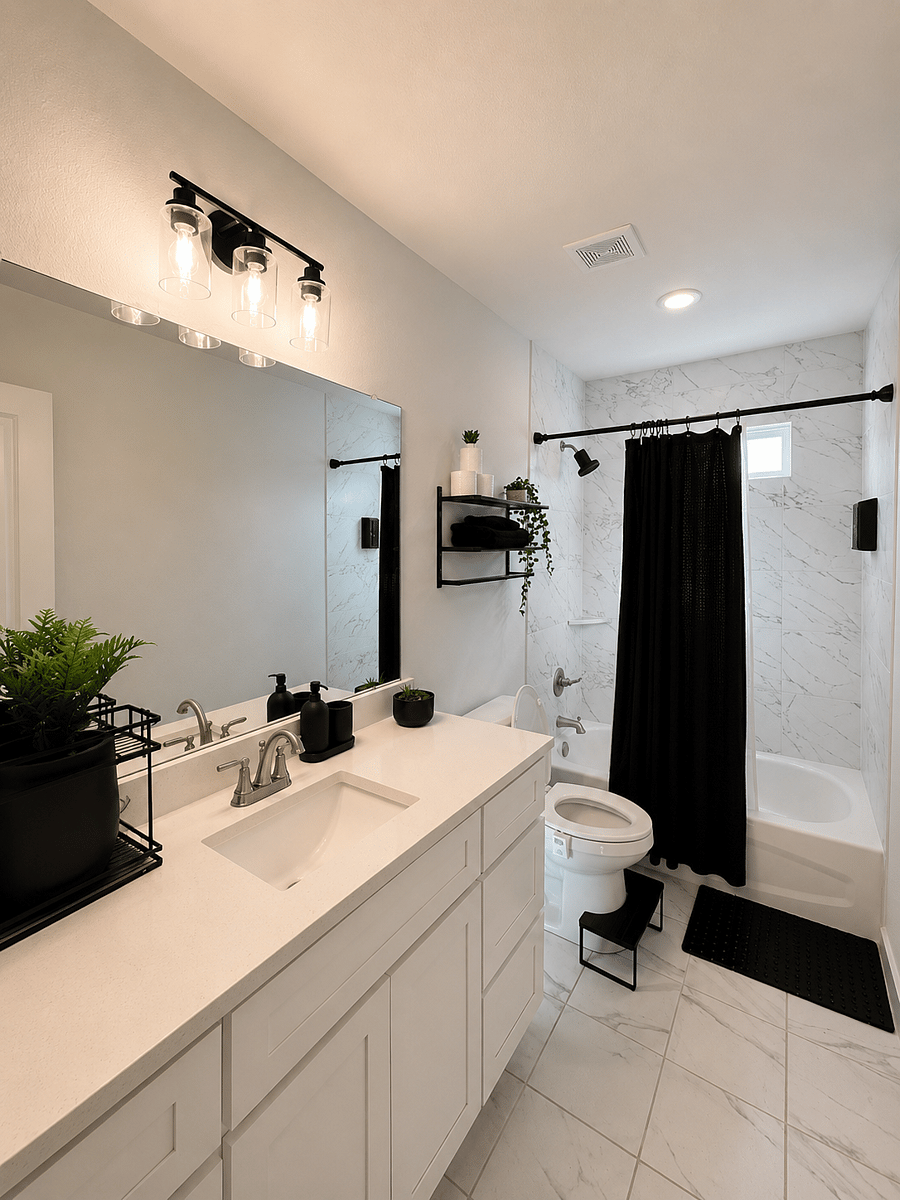 Shared Bathroom Upstairs