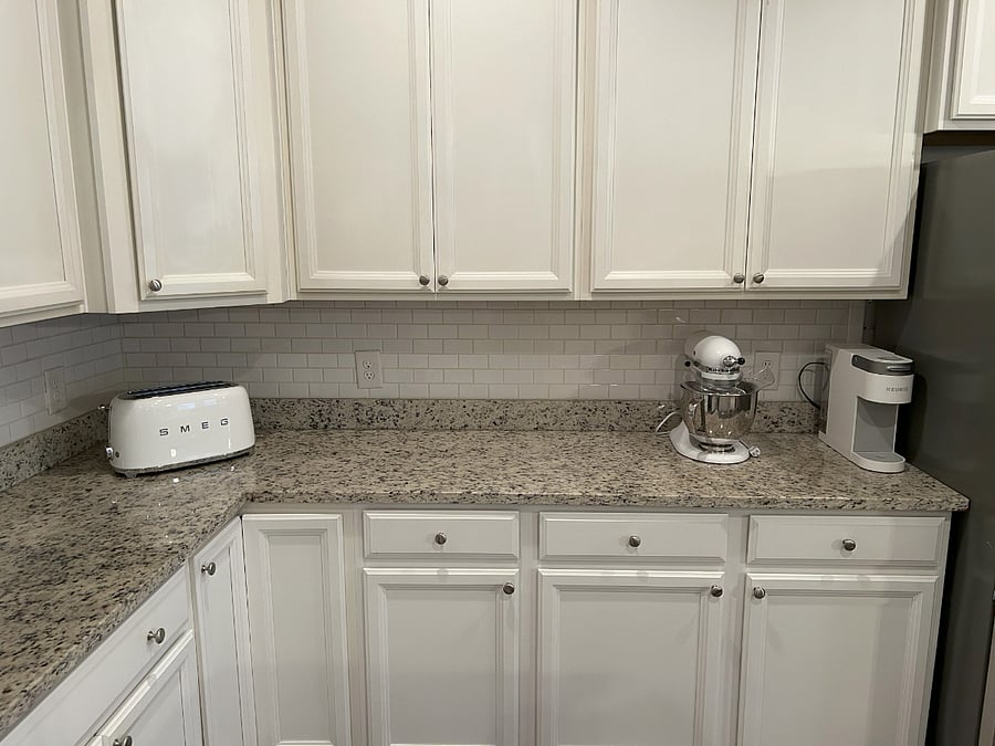 Kitchen with granite countertops and top quality appliances