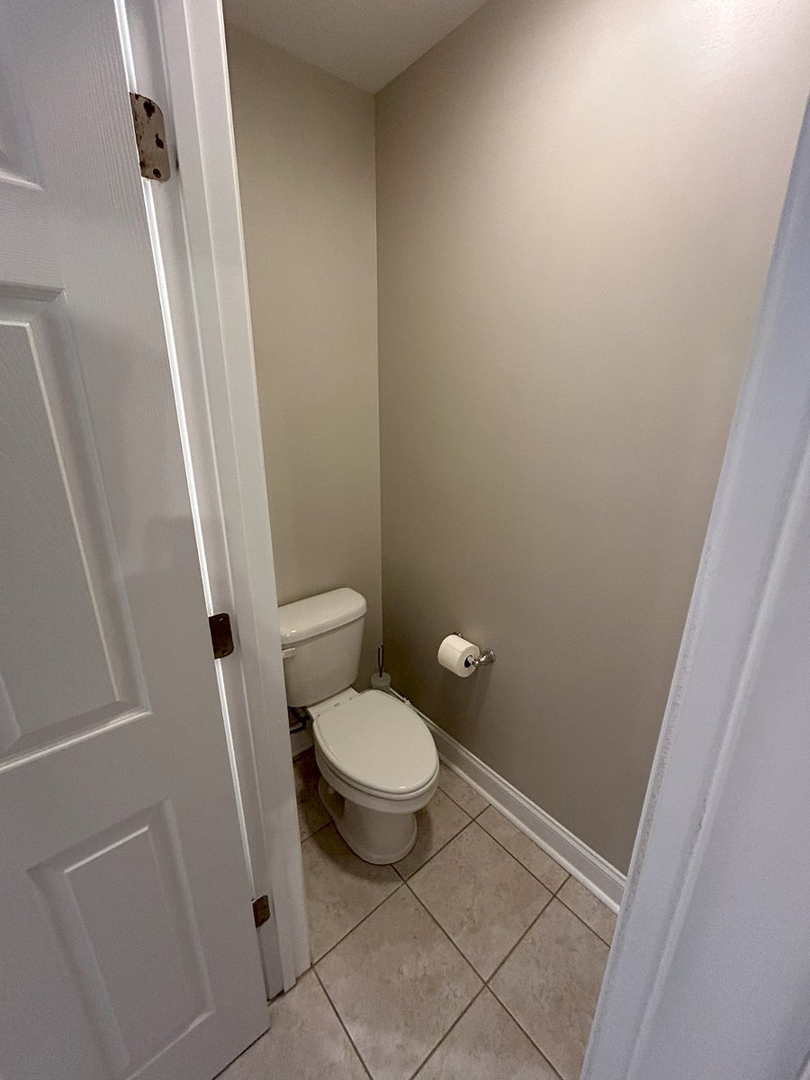 Master bathroom water closet