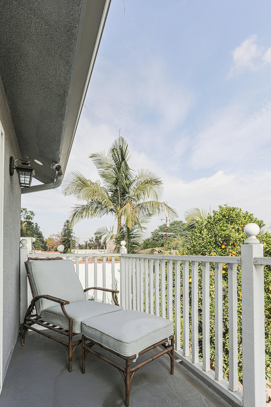 Outdoor balcony through bedroom #3 (Primary bedroom)