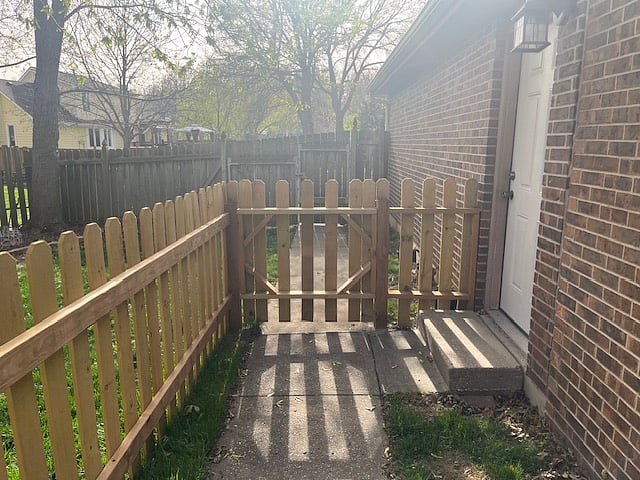 Side door to/from garage