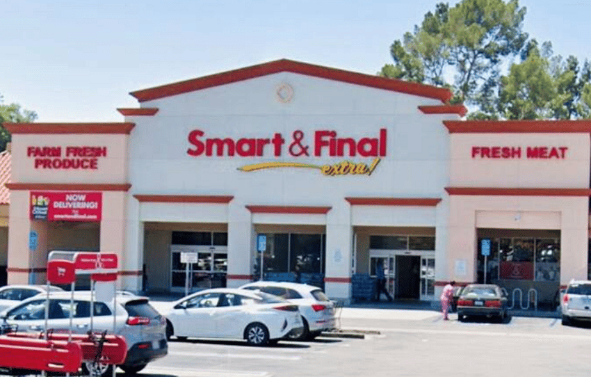 2 blocks from a Smart & Final, located at The Ranch retail plaza.