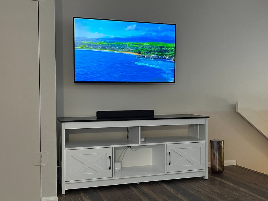 Living Room-new FireTV and Soundbar